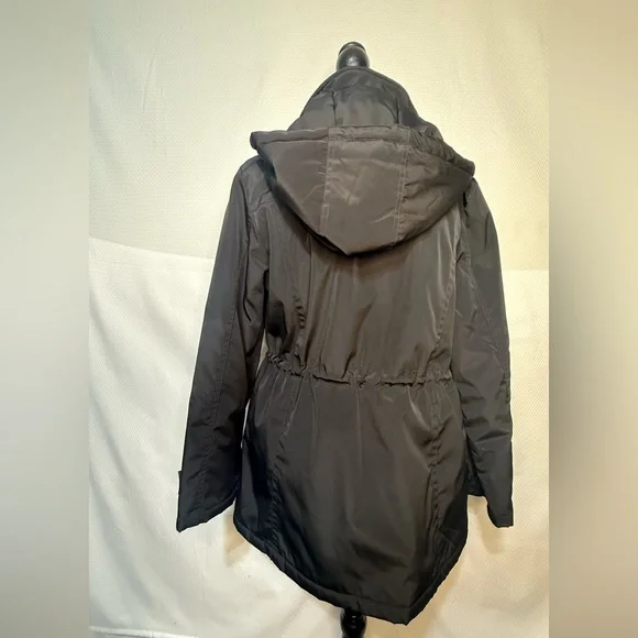 London Fog Women's Black Utility Jacket - Picture 8 of 15